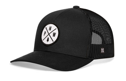 PNW Trucker Haka Hat Black PNW X Snapback