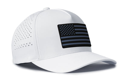 American Flag Performance 5-Panel Hat  |   Usa Tactical Flexfit® Snapback