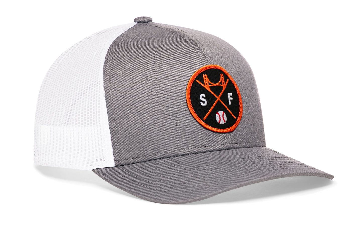 San Francisco Trucker Hat  |  SF X Baseball Snapback