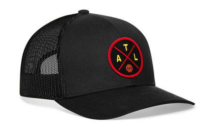 Atlanta Trucker Hat  |  ATL X Basketball Snapback