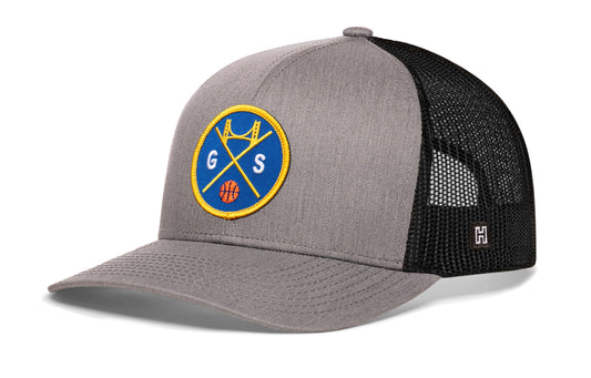 San Francisco Trucker Hat  |  GS X Basketball Snapback