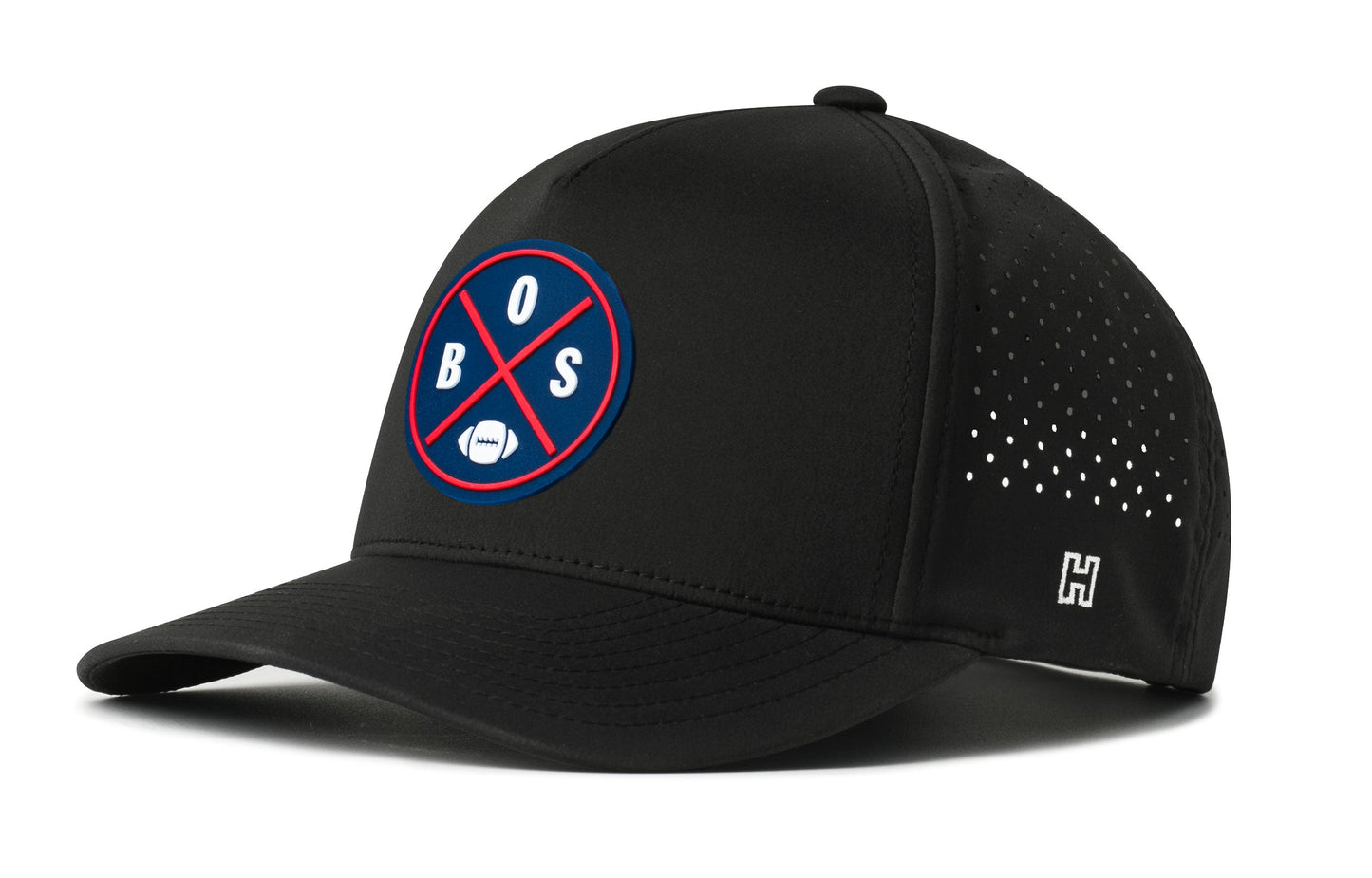 Boston Football Performance 5-Panel Hat  |  BOS X Flexfit® Snapback
