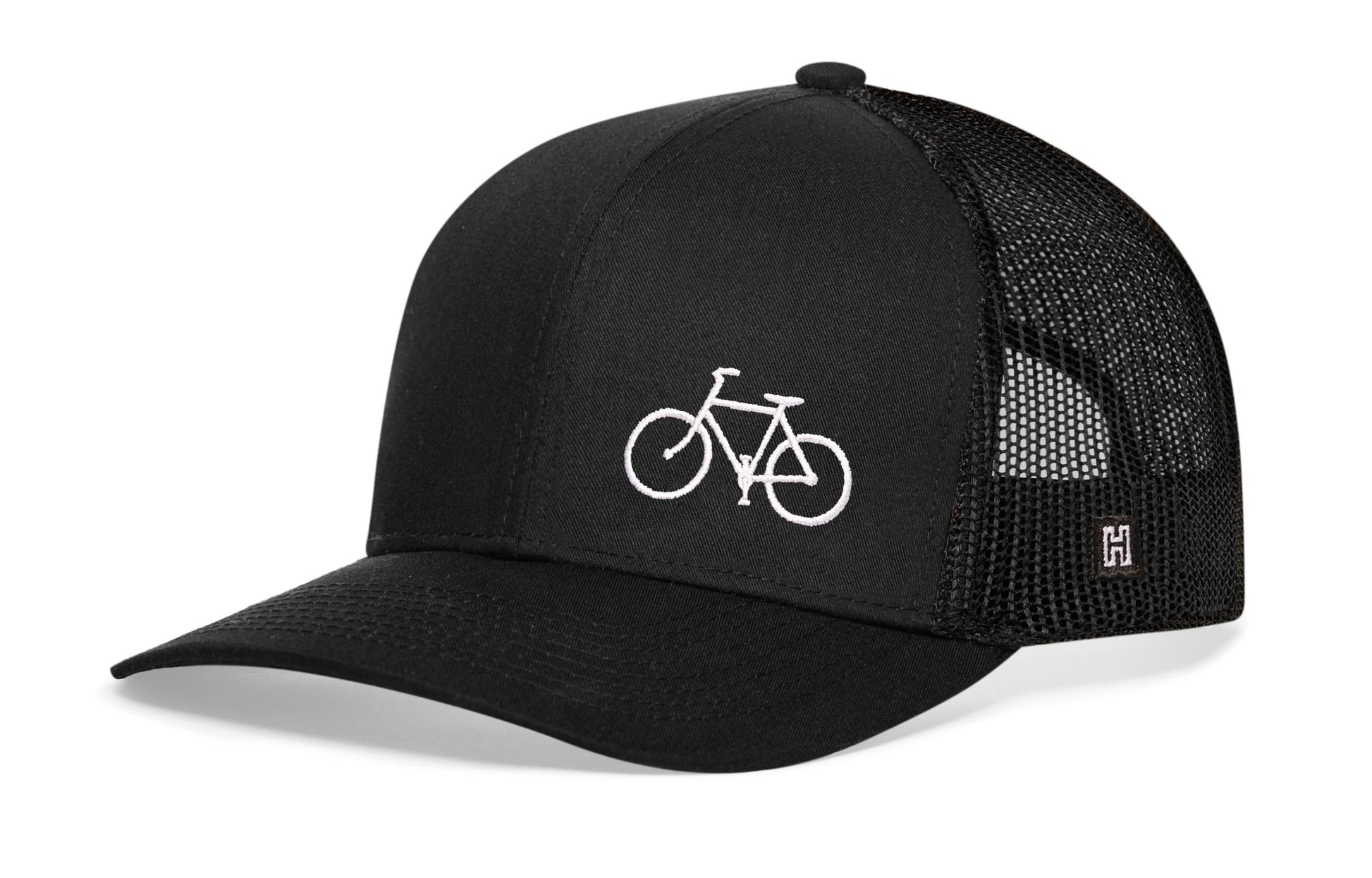 Bicycle Trucker Haka Hat Black Outdoors Snapback