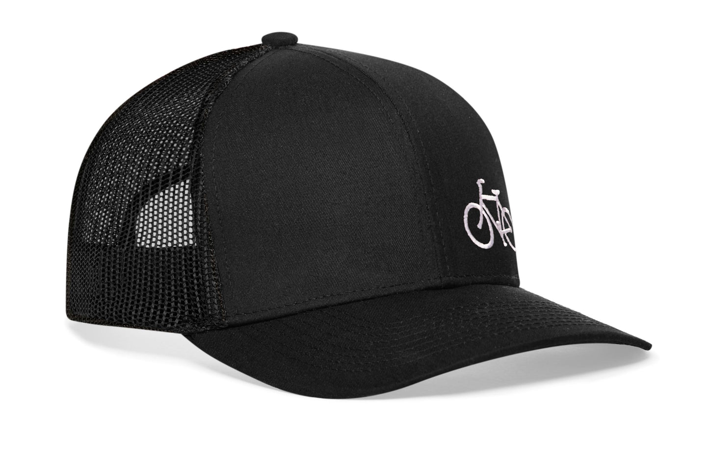 Bicycle Trucker Haka Hat Black Outdoors Snapback
