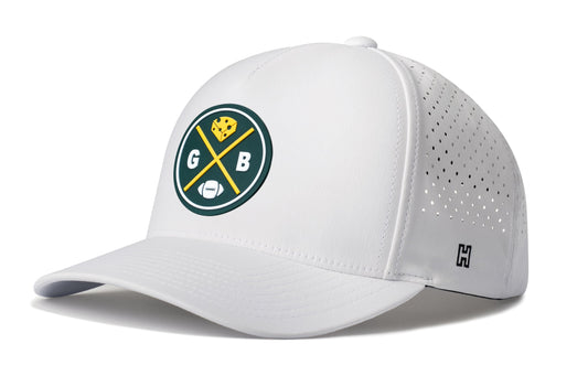 Green Bay Football Performance 5-Panel Hat  |  GB X Cheese Flexfit® Snapback