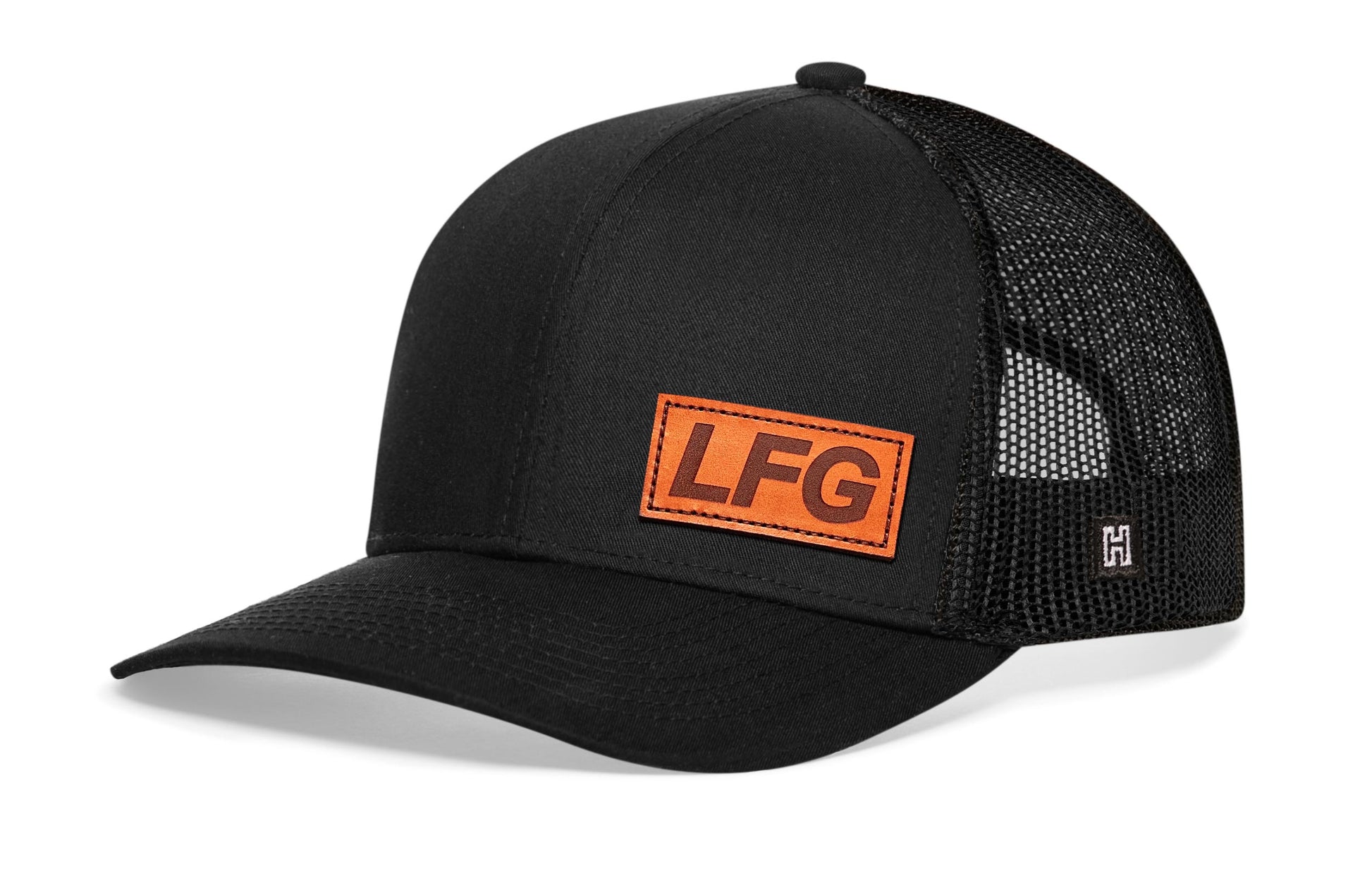 LFG Trucker Haka Hat Black Lets Go Snapback