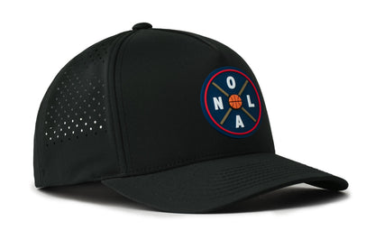 New Orleans Basketball Performance 5-Panel Hat  |  NOLA X Flexfit® Snapback