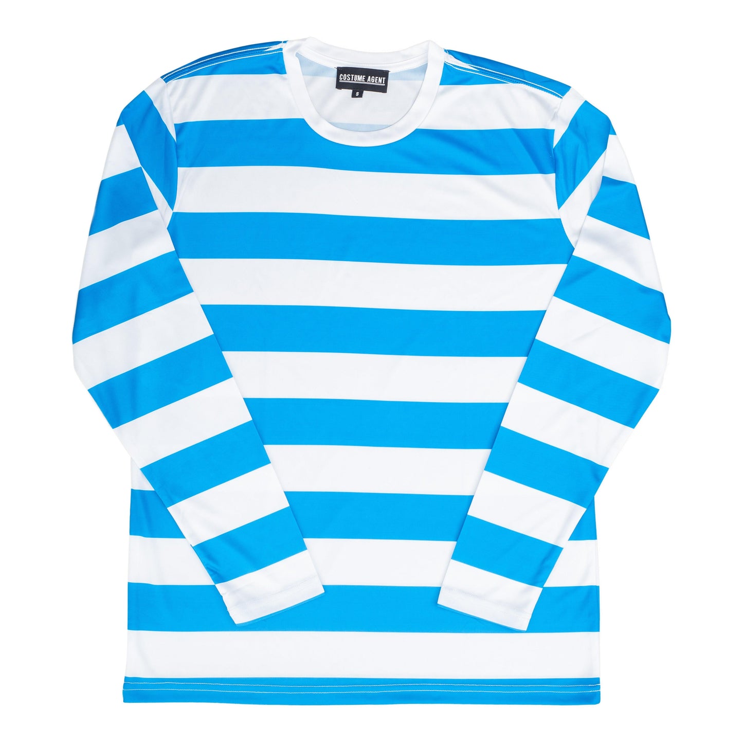 Halloween Costume Waldo Robber Striped Long Sleeve Shirt