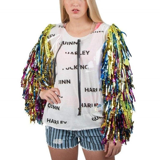 Harley Quinn Birds of Prey Cosplay Distressed T Shirt