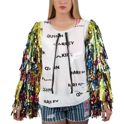 Harley Quinn Birds of Prey Cosplay Distressed T Shirt