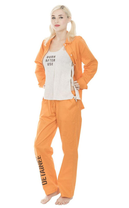 Harley Quinn Detainee Costume Set