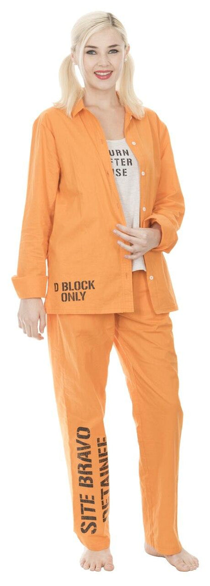 Harley Quinn Detainee Costume Set