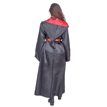 Harry Potter Halloween Costume Robe with Belt and Hood