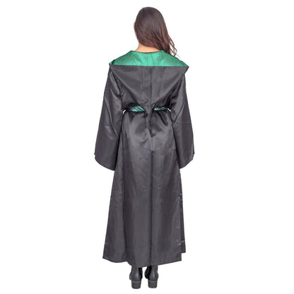 Harry Potter Halloween Costume Robe with Belt and Hood