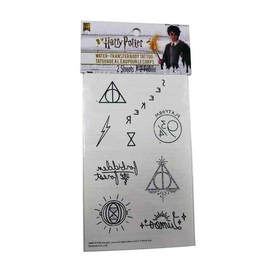 Harry Potter Temporary Transfer Body Tattoos