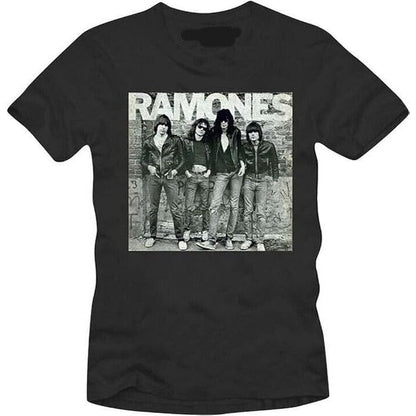 Ramones Album Band First Album Tee Mens T Shirt Black