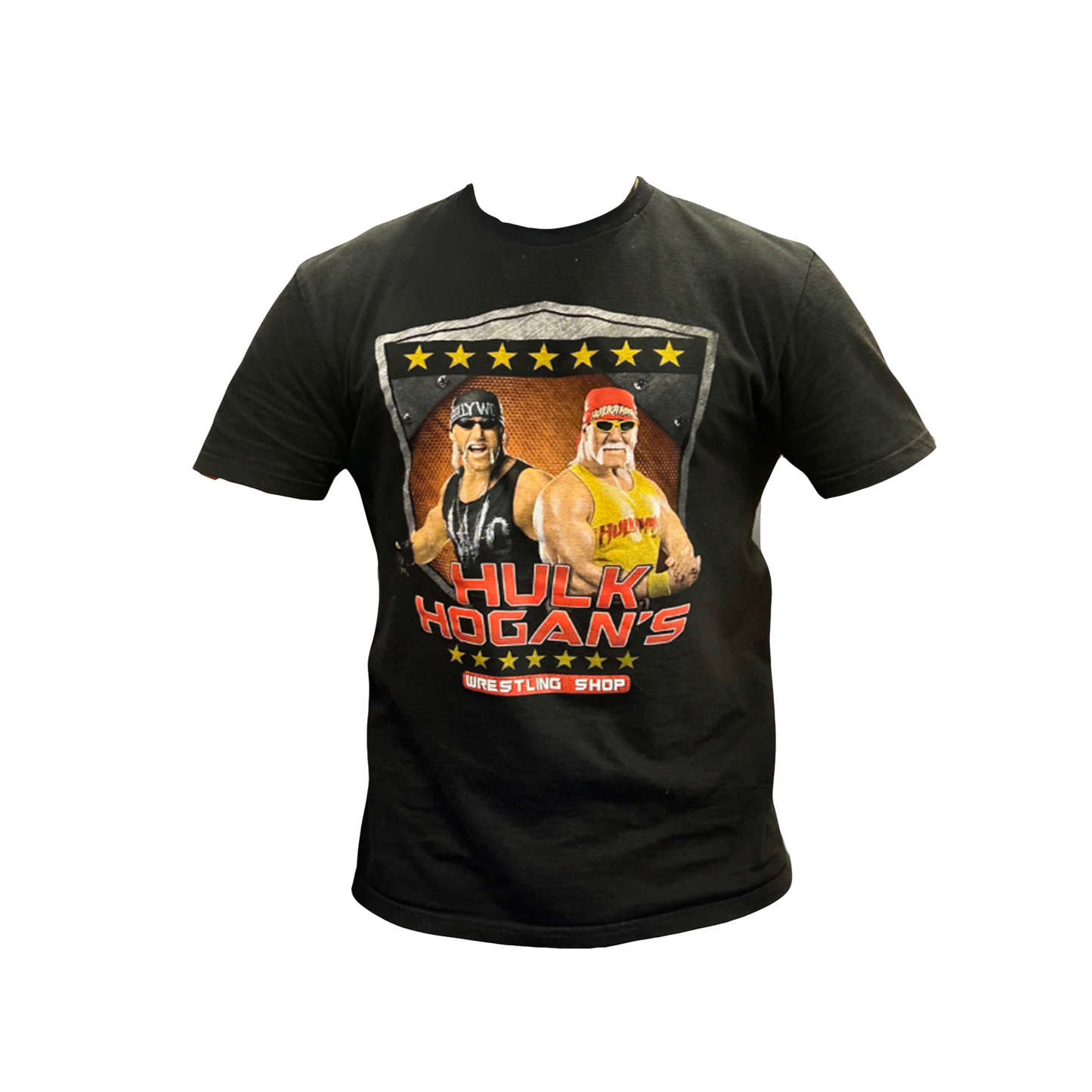 Hulk Hogan's Wrestling Shop Mens T Shirt Black
