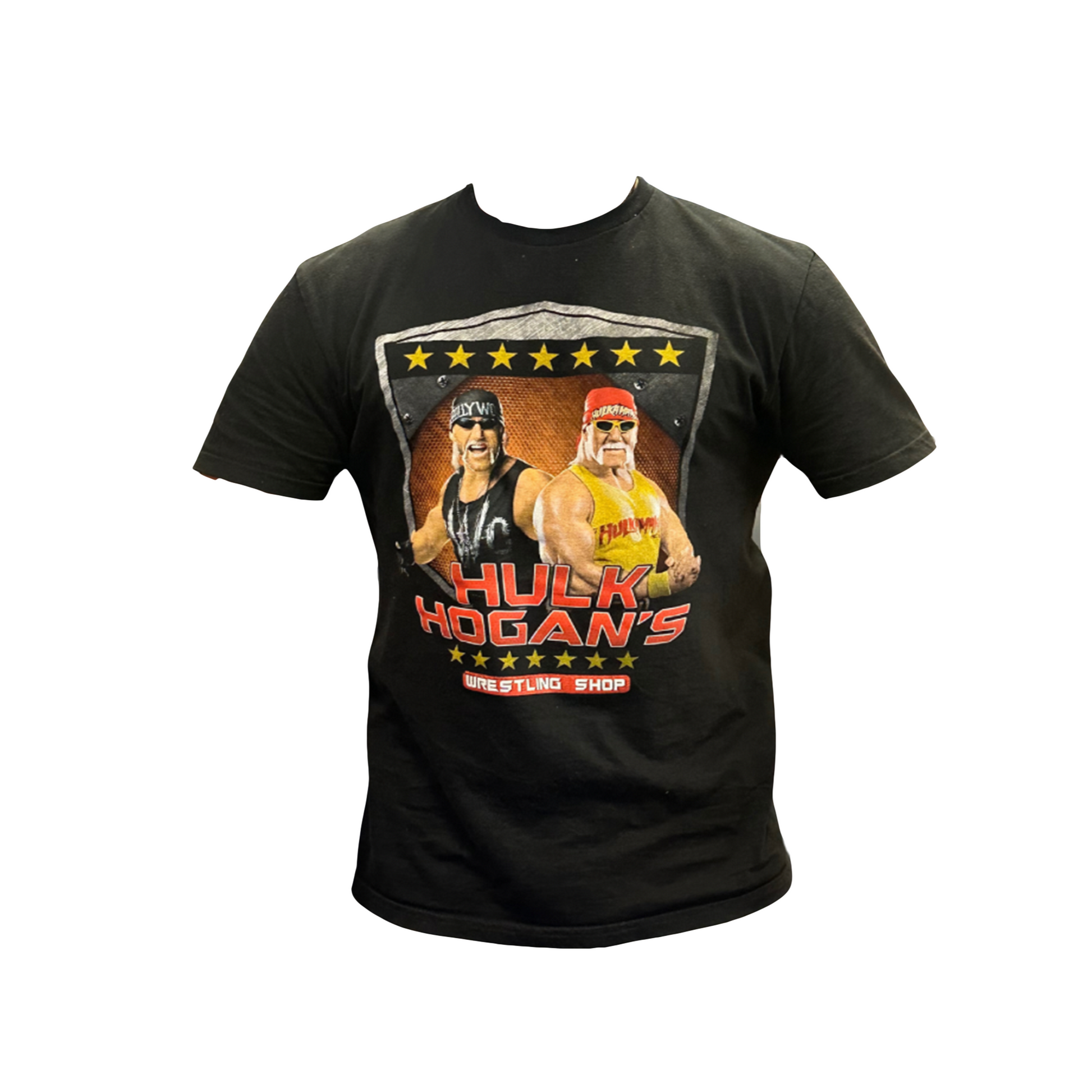 Hulk Hogan's Wrestling Shop Mens T Shirt Black