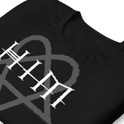 HIM - Dark Heart Jumbo Print T Shirt