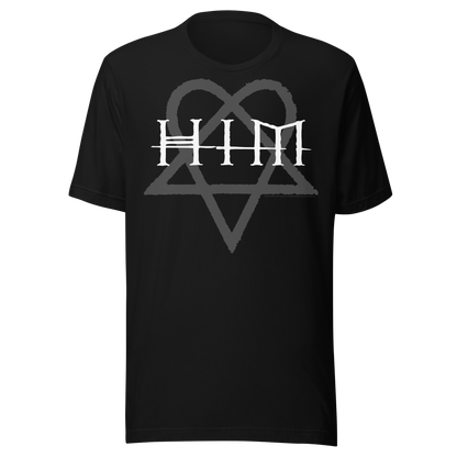 HIM - Dark Heart Jumbo Print T Shirt