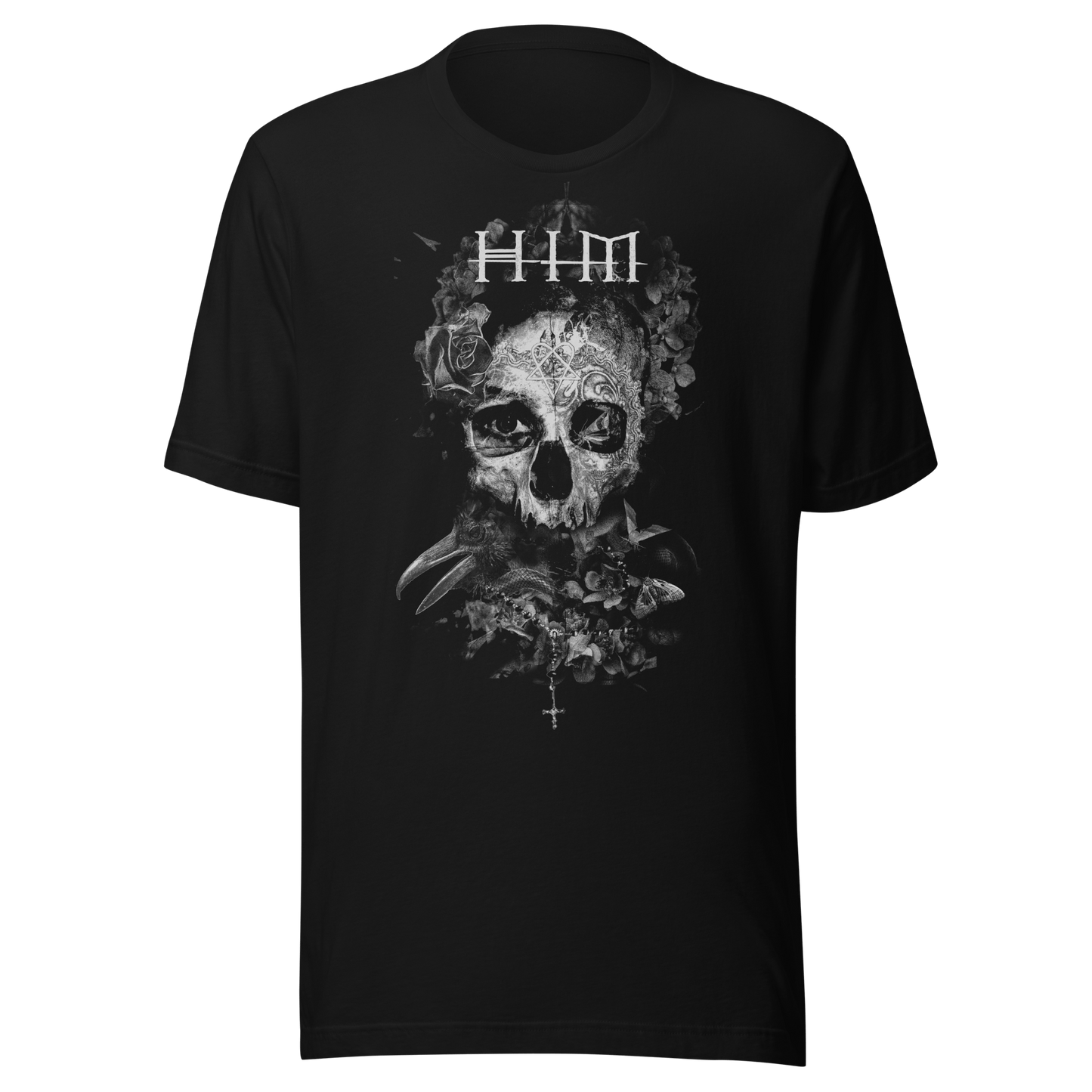 HIM - Dark Light Jumbo Print T Shirt