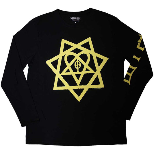 Him Heartagram Honeycomb Long Sleeve Shirt
