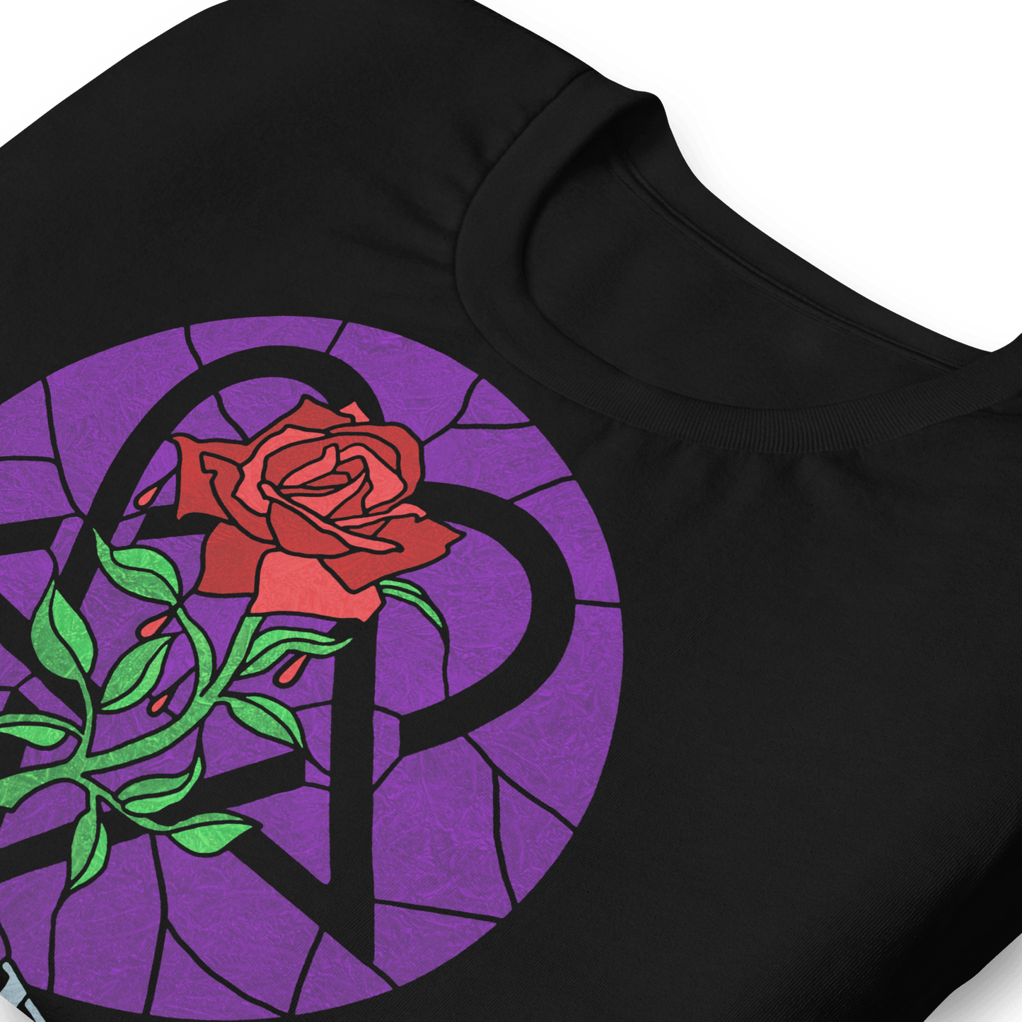 HIM - Stained Glass Jumbo Print T Shirt