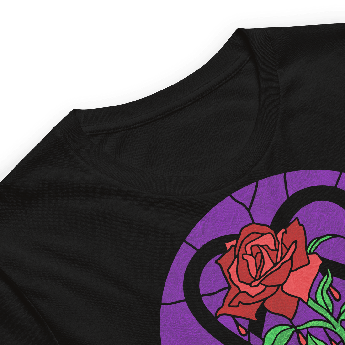 HIM - Stained Glass Jumbo Print T Shirt