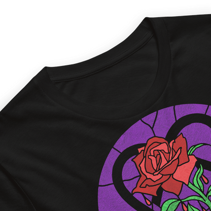 HIM - Stained Glass Jumbo Print T Shirt