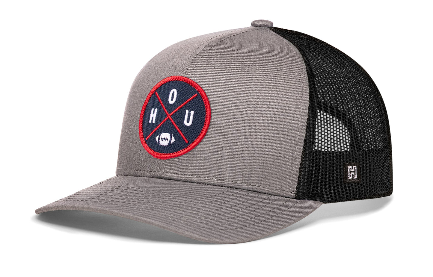 Houston Trucker Haka Hat Black HOU X Football Snapback