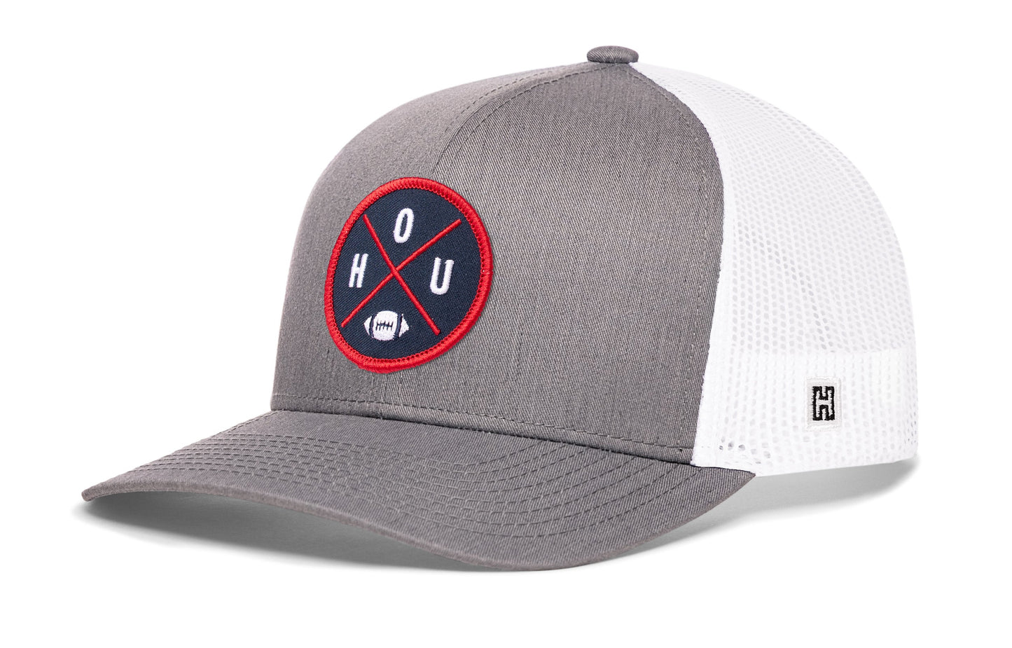 Houston Trucker Haka Hat Black HOU X Football Snapback