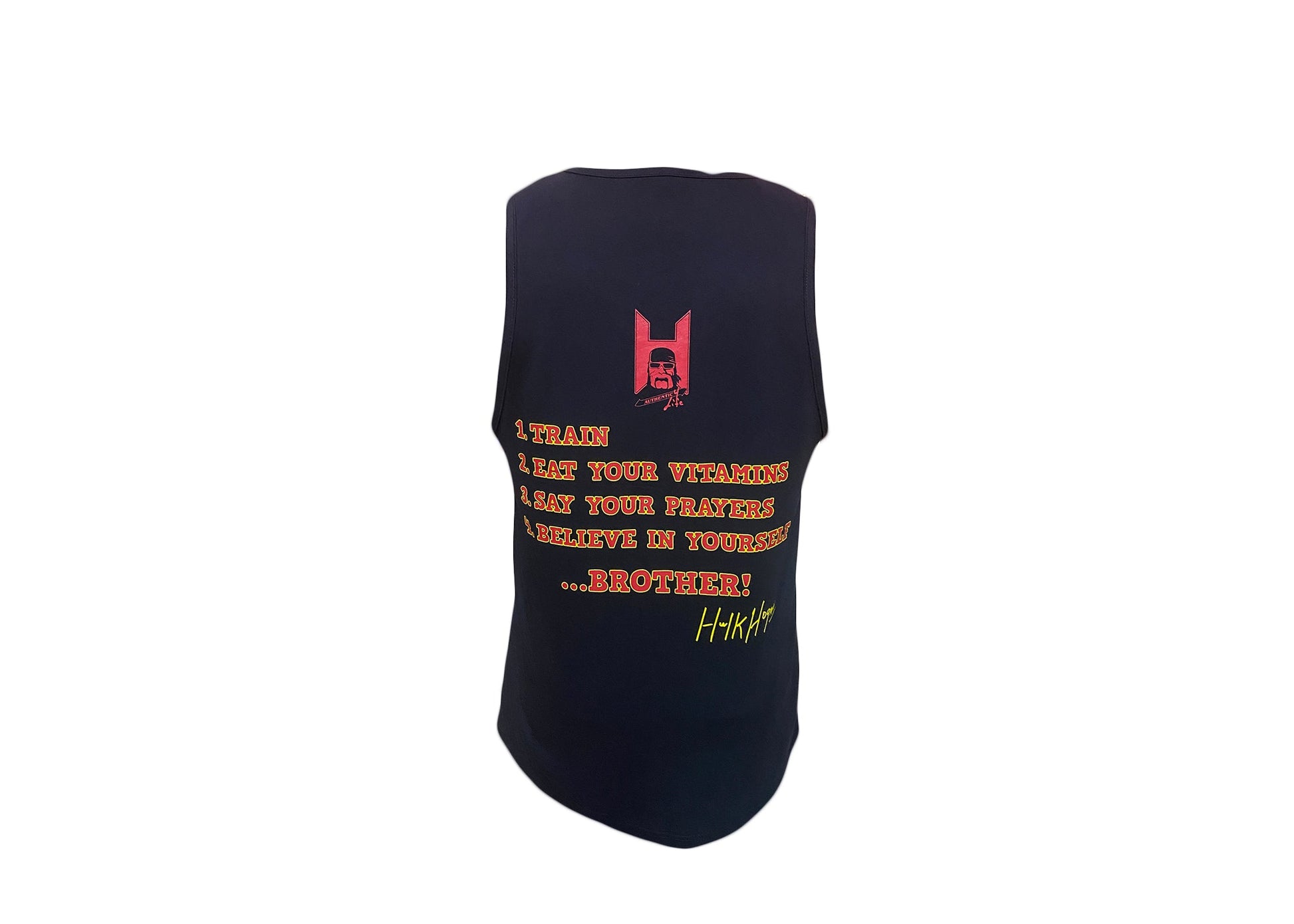Hulk Hogan Hulks Rules Mens Tank Top Shirt Black