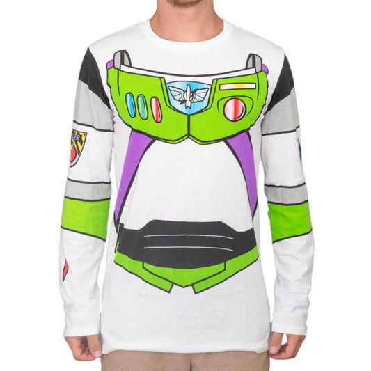 I am Buzz Lightyear Adult Long Sleeve Costume T Shirt