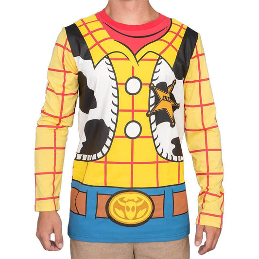 Toy Story Sheriff Adult Long Sleeve Costume T Shirt