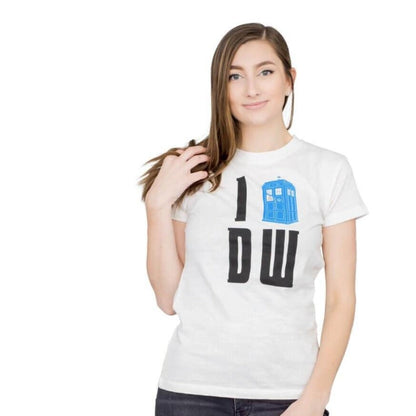 I Heart (Tardis) DW T Shirt