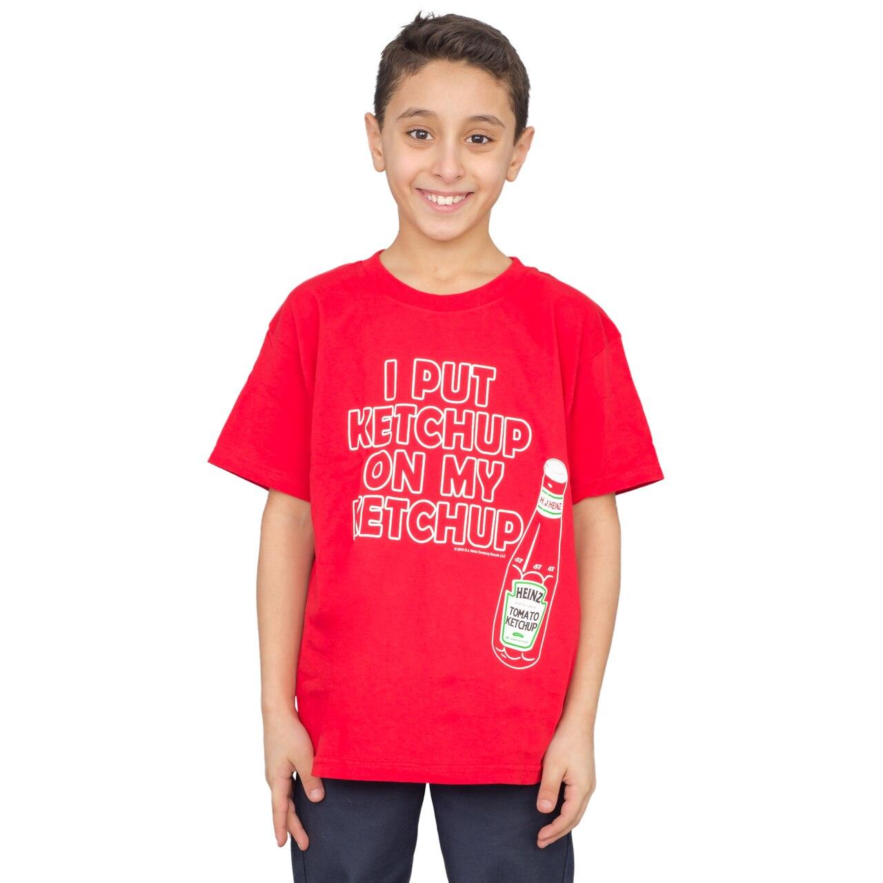 I Put Ketchup on My Ketchup Youth T Shirt