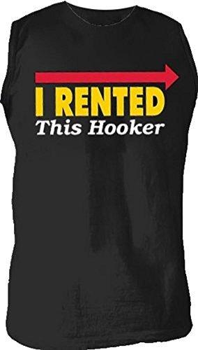 I Rented This Person Black Sleeveless T Shirt
