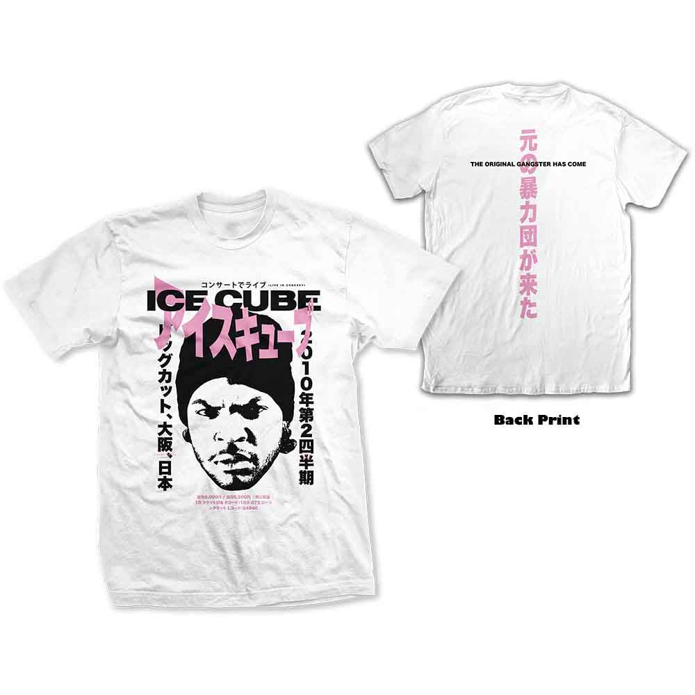 Ice Cube Beanie Kanji Mens T Shirt