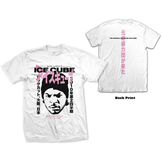 Ice Cube Beanie Kanji Mens T Shirt