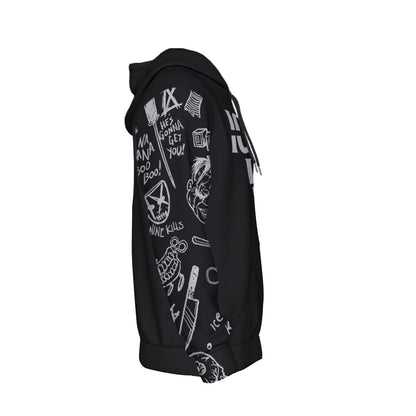 Ice Nine Kills All-Over Print Hoodie