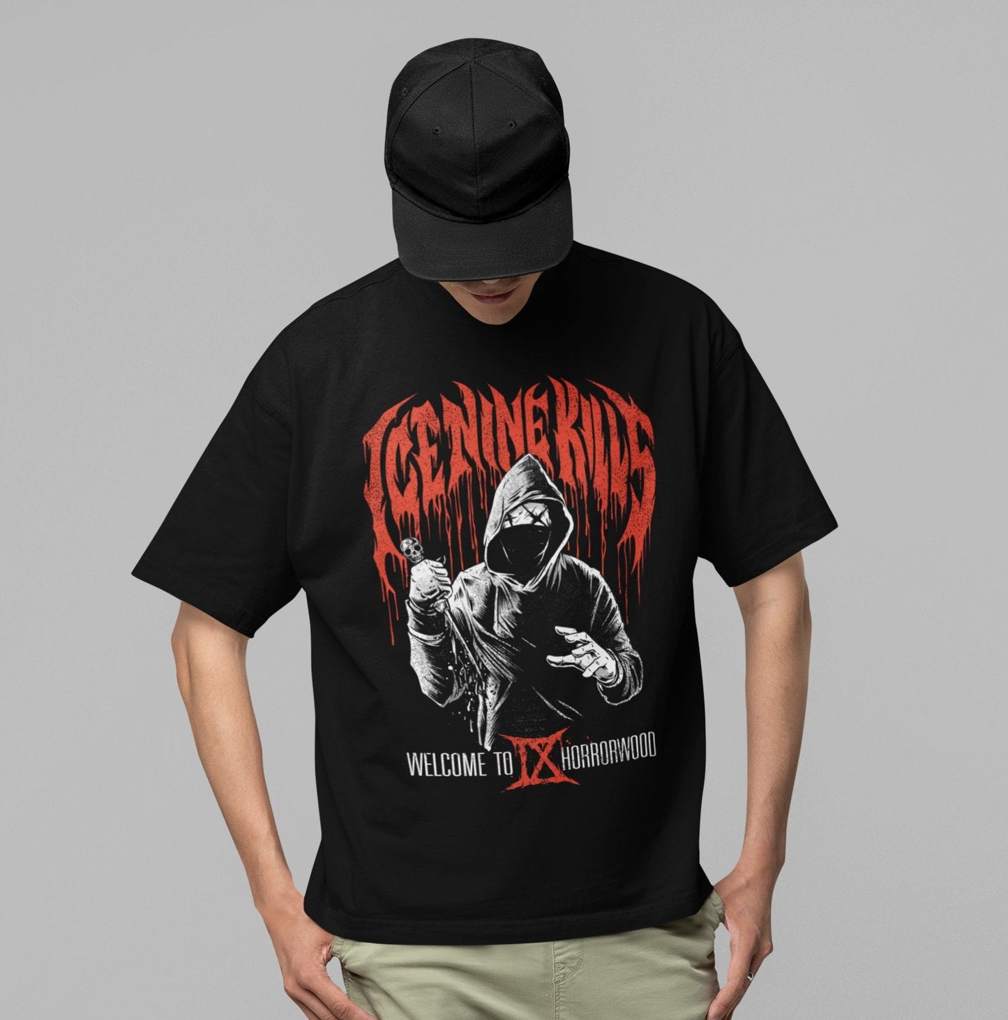 Ice Nine Kills Ix Horrorwood Jumbo Print T Shirt