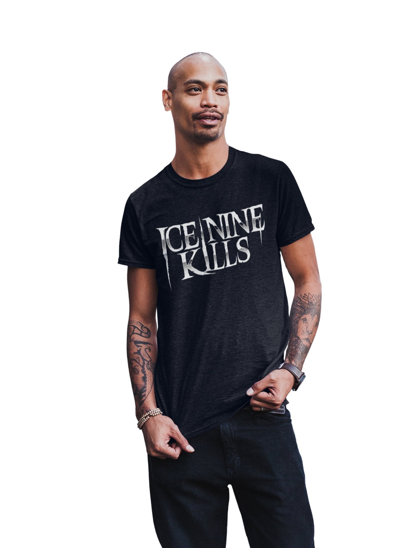 Ice Nine Kills Knife Logo Jumbo Print T Shirt