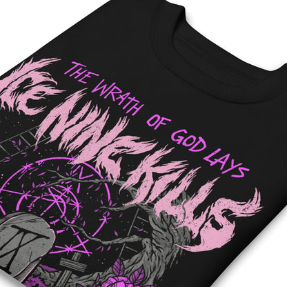 Ice Nine Kills - Purple Wrath Jumbo Print Crewneck Sweatshirt