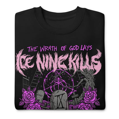 Ice Nine Kills - Purple Wrath Jumbo Print Crewneck Sweatshirt