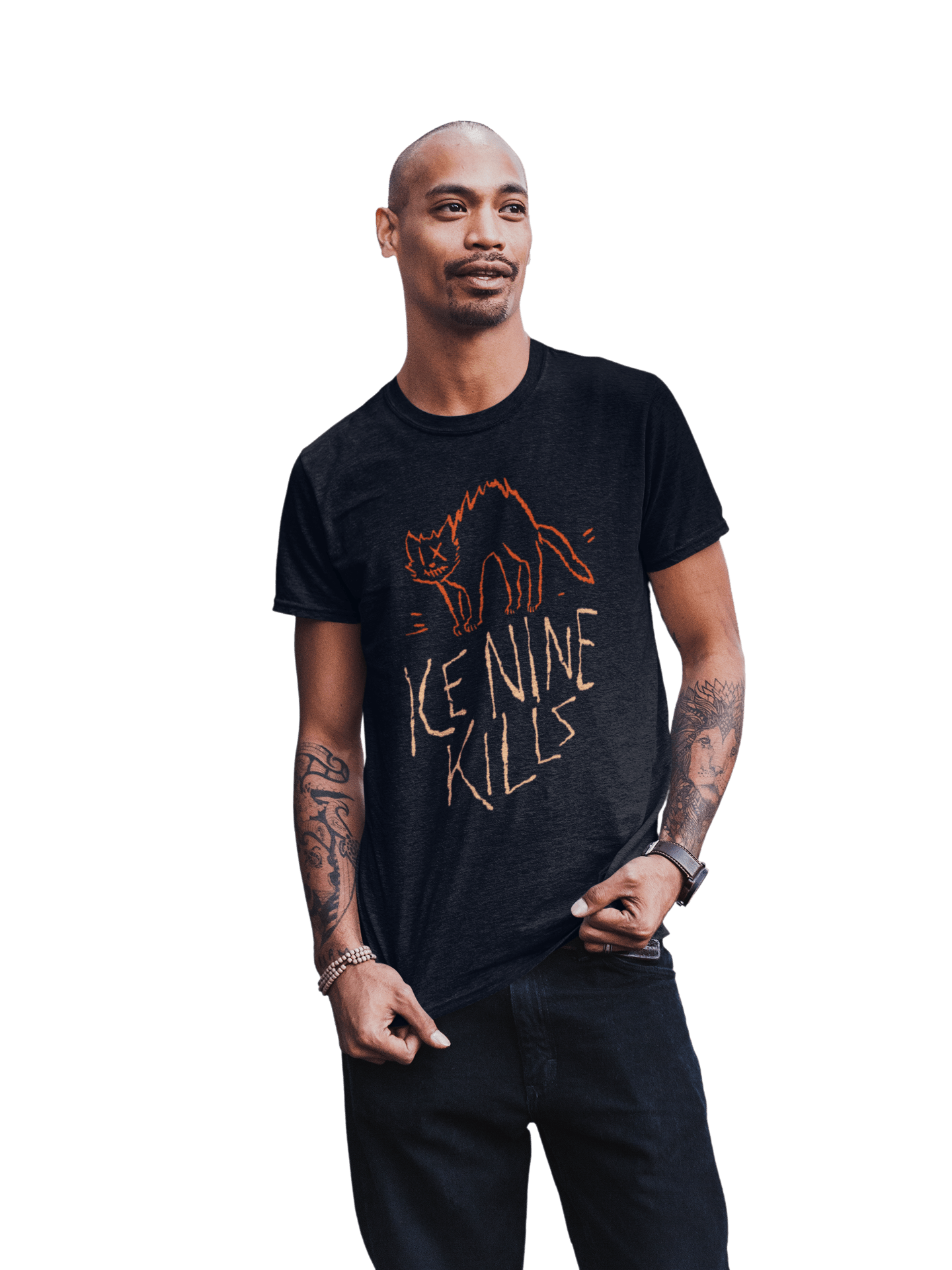 Ice Nine Kills - Scratchy Cat T Shirt