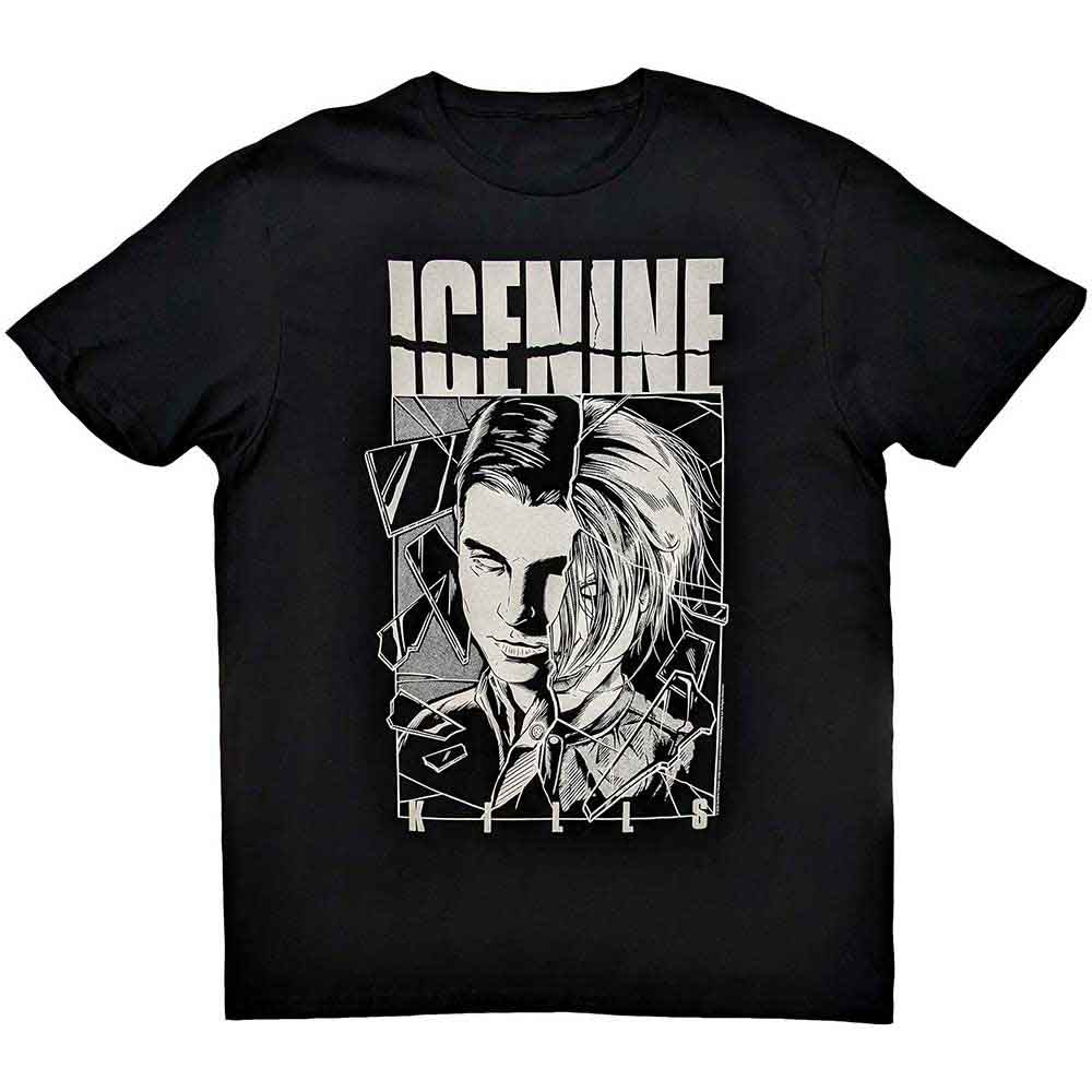 Ice Nine Kills Shower Scene Split Face Mens T Shirt
