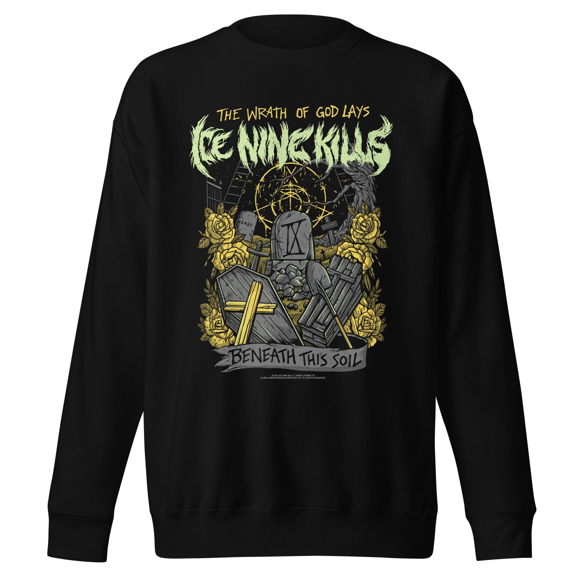 Ice Nine Kills - Yellow Wrath Jumbo Print Sweatshirt