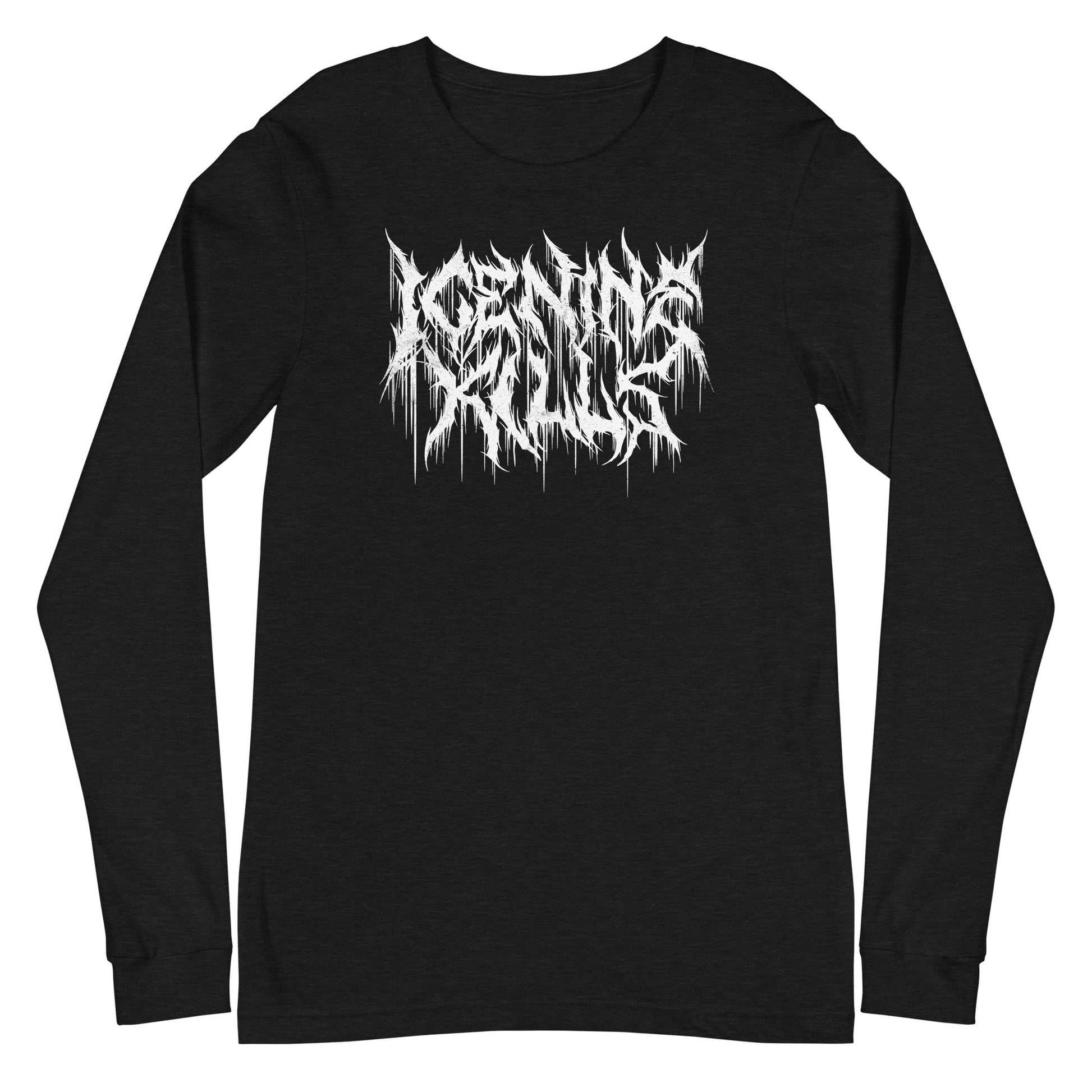 Ice Nine Kills - White Drip Logo Long Sleeve Shirt