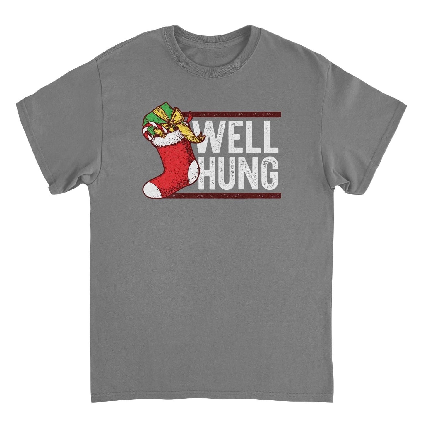 Christmas Mens T Shirt - Well Hung