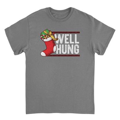 Christmas Mens T Shirt - Well Hung
